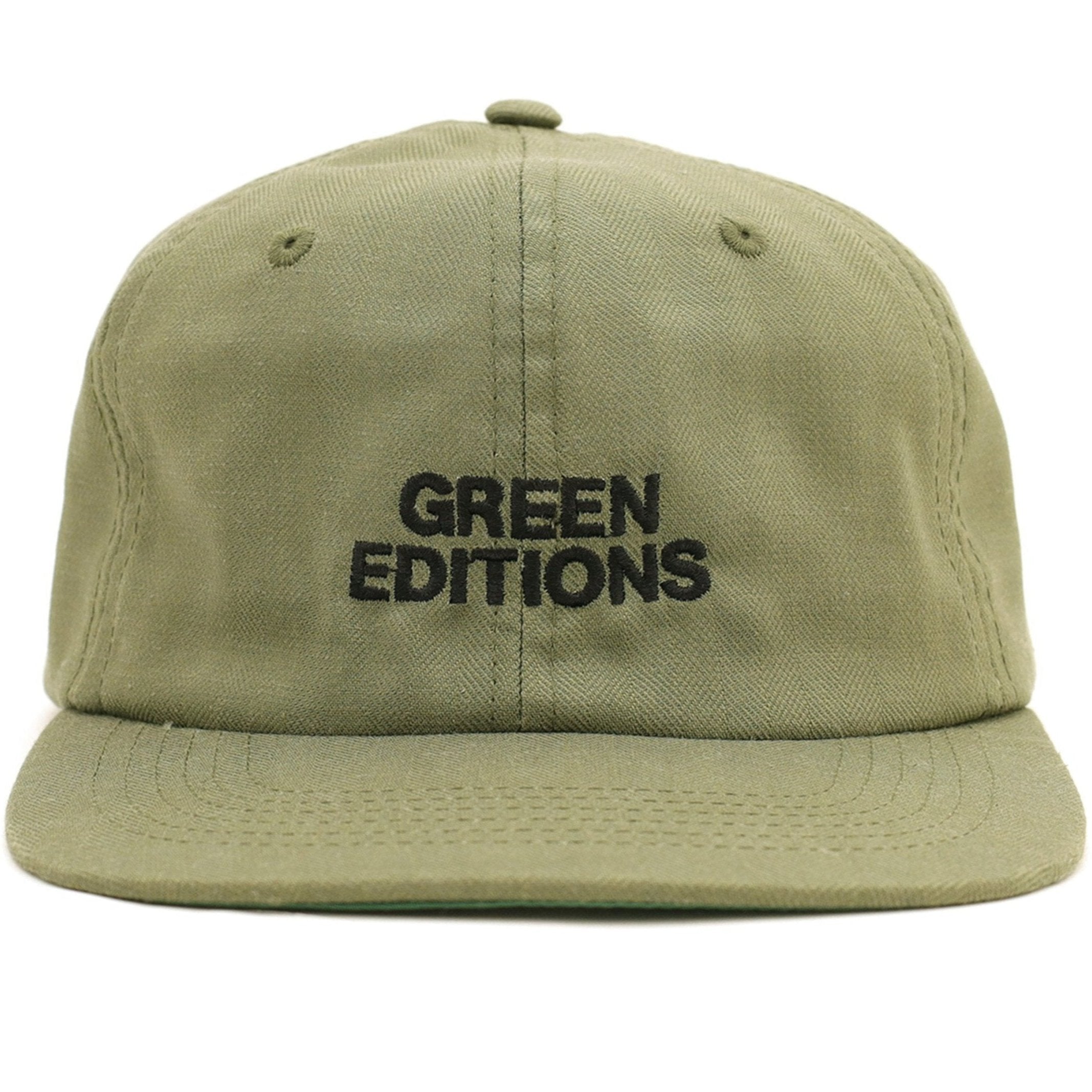 Green Editions Unstructured 6 Panel Cap