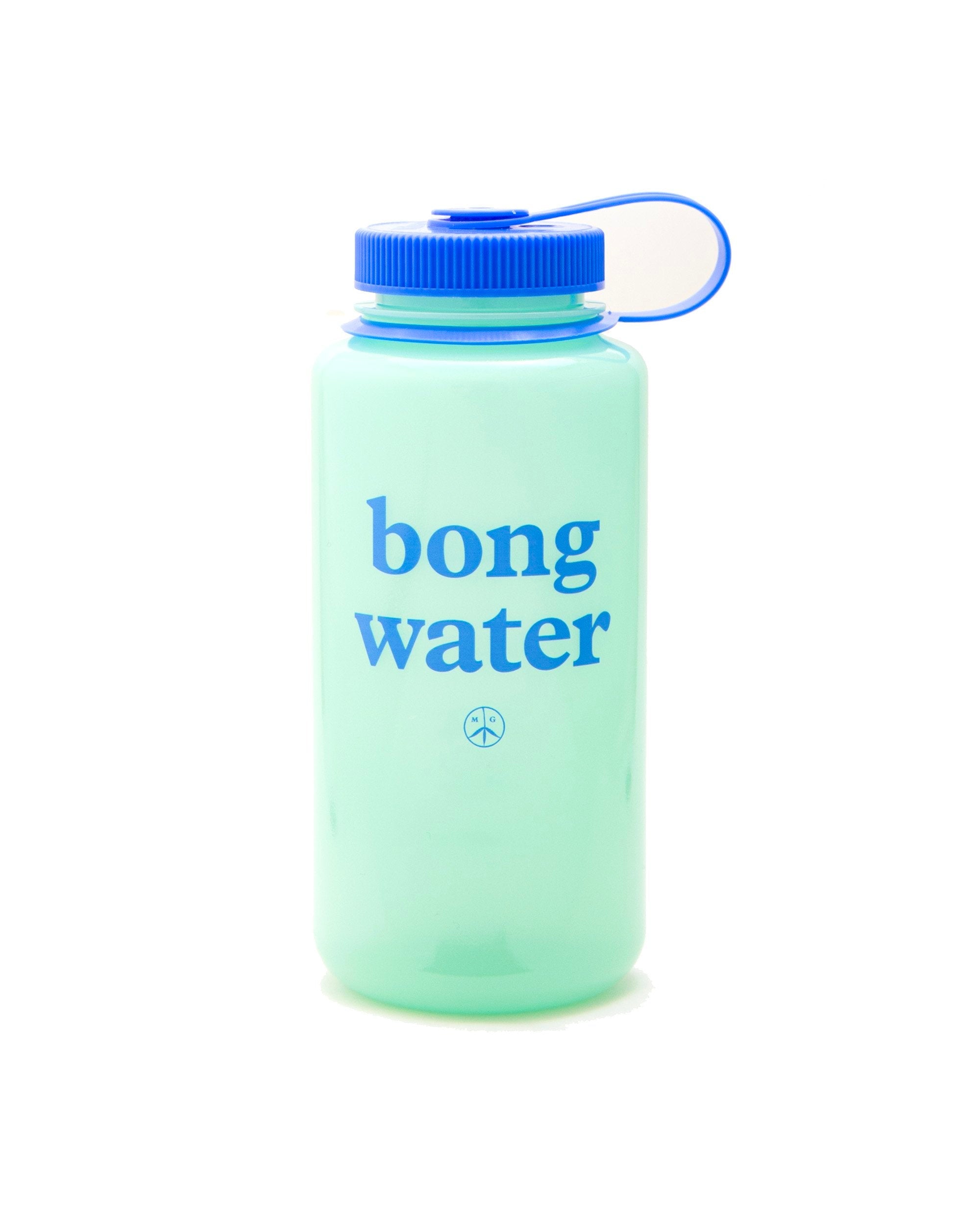 Bong Water Nalgene - Wide Mouth Hardshell - Glow Green-Mister Green-Mister Green