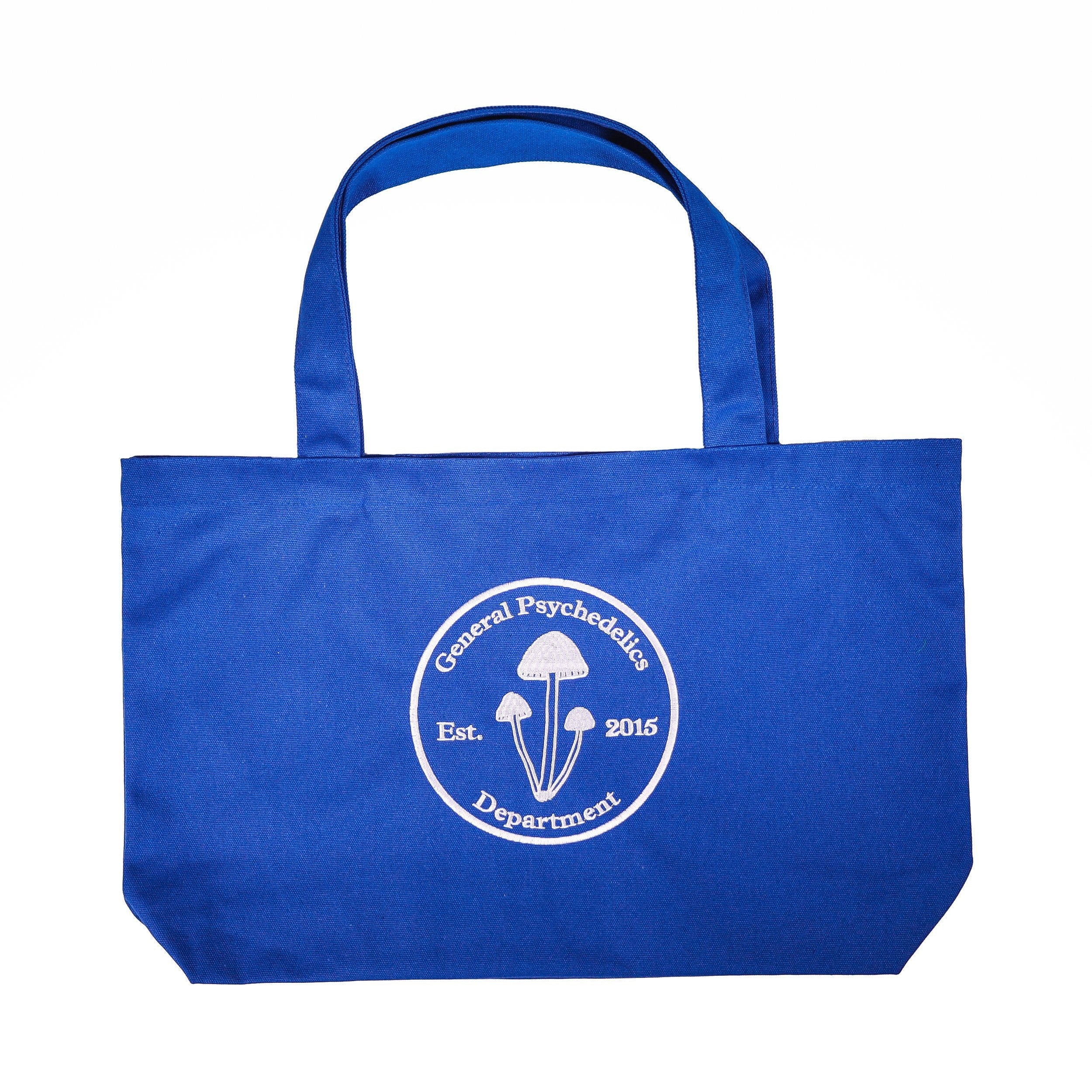 General Psychedelic Department Tote - Blue-Mister Green-Mister Green