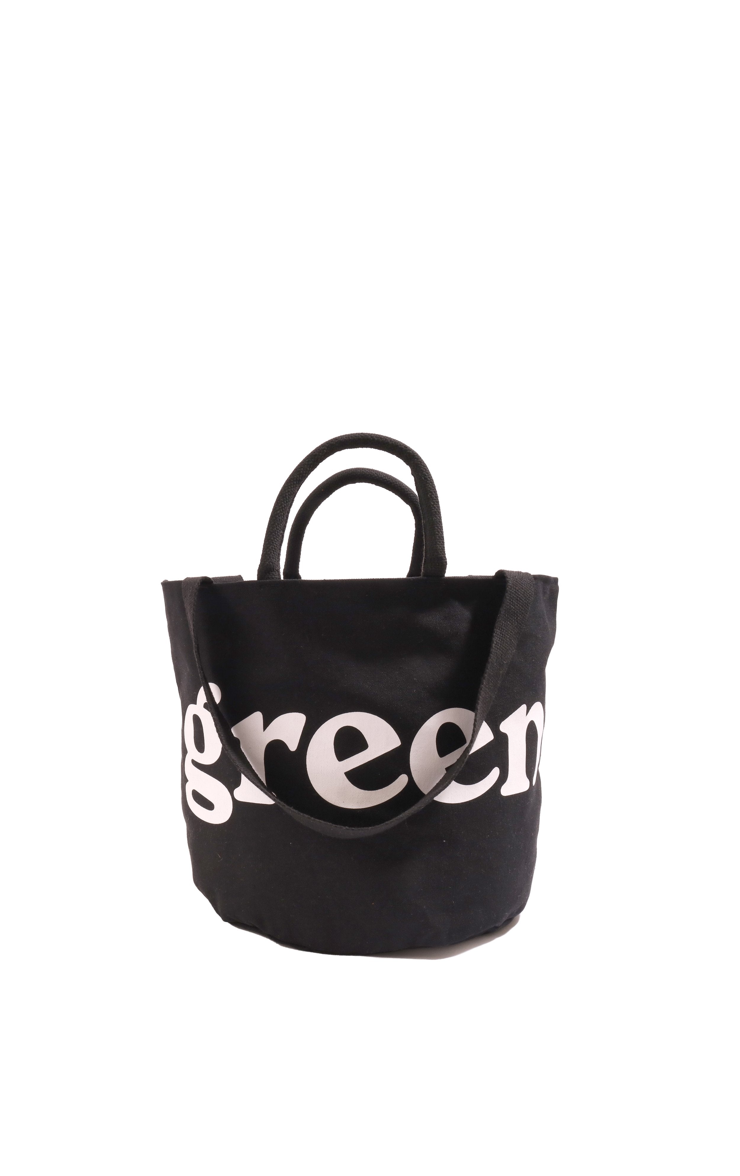 Medium Round Tote / Grow Bag - Black-Mister Green-Mister Green