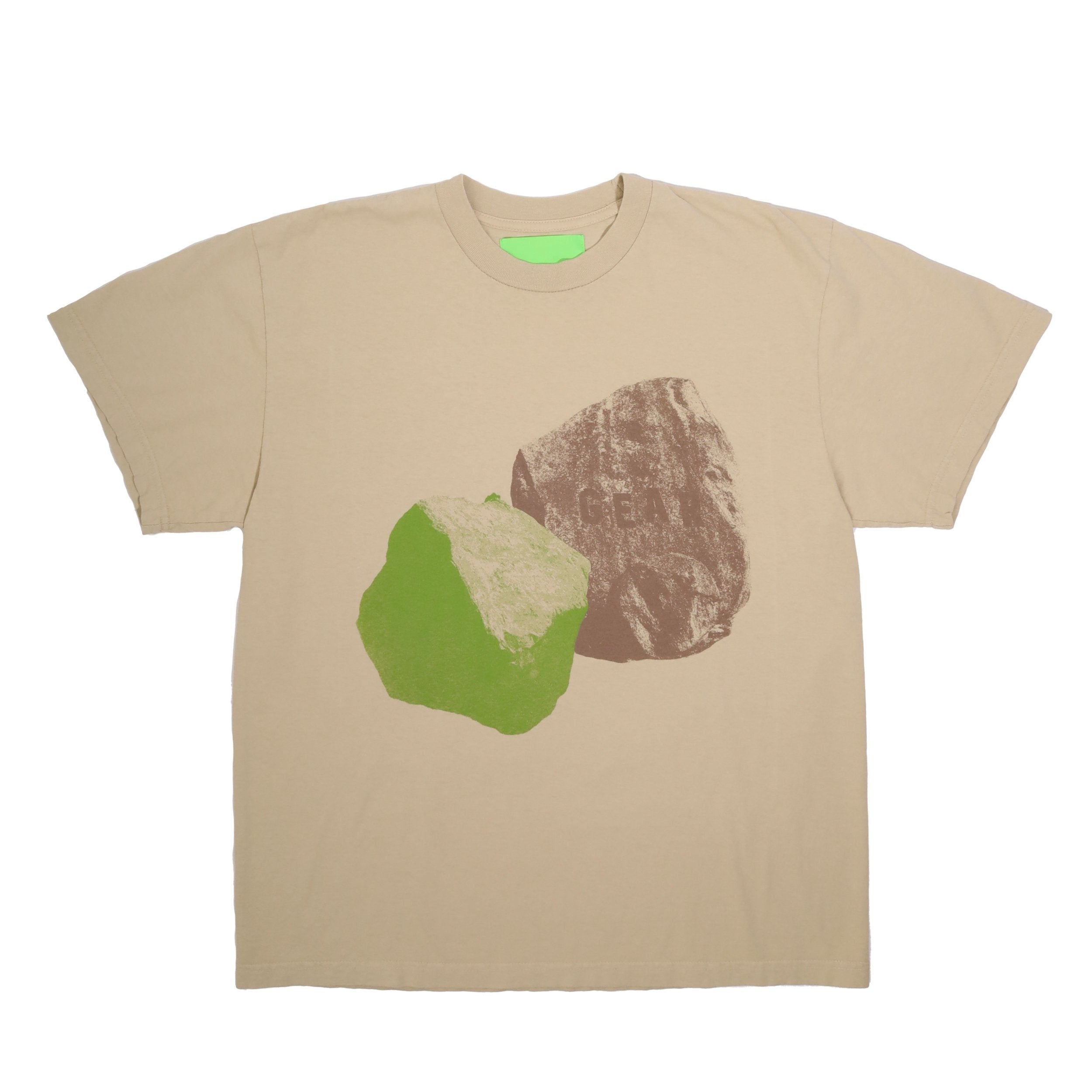 Rocks Tee - Wet Sand-Mister Green-Mister Green