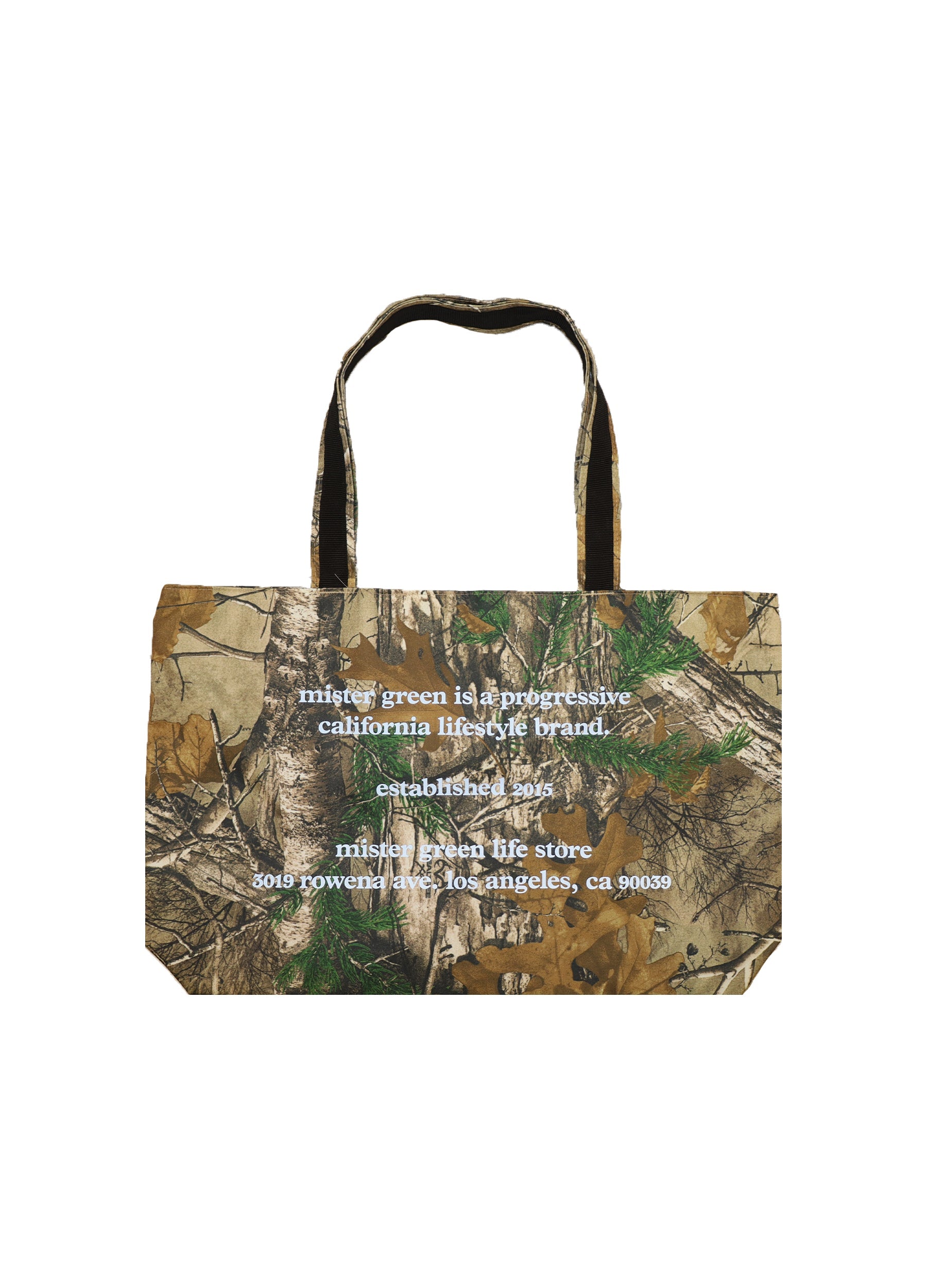 Shop Tote - Tree Camo-Mister Green-Mister Green